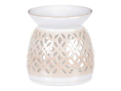 Aromalampa - porcelánová, barva krémová (Barva Krémová)
