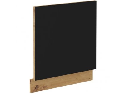 Kuchyňská dvířka Molly 570x596 mm, černá/dub artisan, lamino 16 mm
