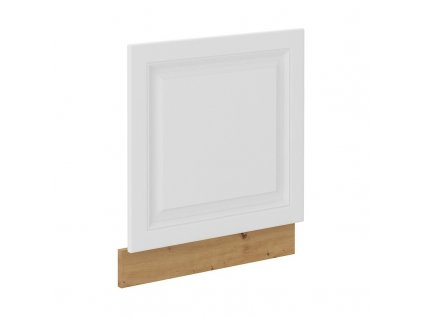 Bílá kuchyňská dvířka Stipe ZM 570x596 s dubem artisan, 16 mm