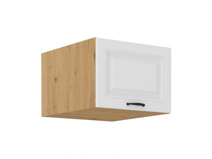 Kuchyňská skříňka FALCO Stipe 50 Nagu bílá/dub artisan, 50x36x57 cm