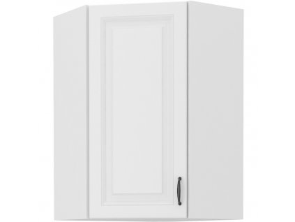 Bílá kuchyňská skříňka Stipe 60x60 cm, tichým zavíráním, 3 police