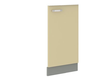 Kuchyňská dvířka Karpo ZM 713x446, krémový lesk/šedá, lamino 16 mm