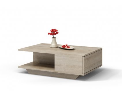 Konferenční stolek Derik dub sonoma