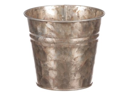 Obal kovový - kulatý, zinkový, barva měděná (Barva Měděná)