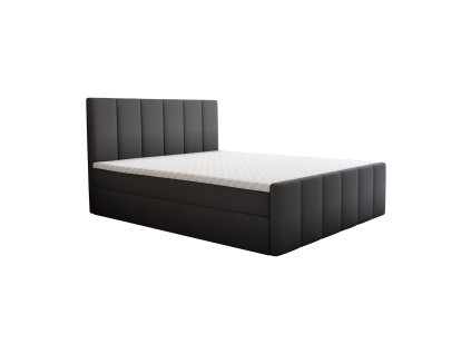 Boxspringová postel, 160x200, šedá, STAR