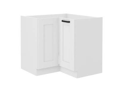 Rohová spodní skříňka LULA, bílá, 83x83x52 cm, moderní design