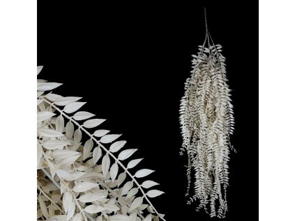 Sleziník - umělá převislá větev, krémová (Barva Krémová)