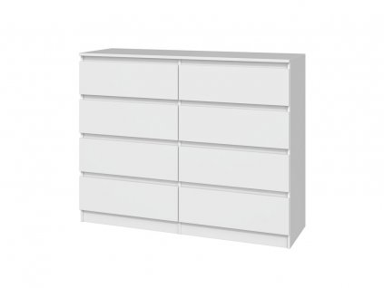 Komoda Malvína M8 120 bílá