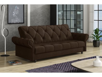 Pohovka Bologna hnědá