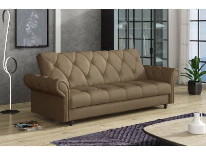 Pohovka Bologna světle hnědá