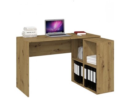 Rohový psací stůl Topa dub artisan
