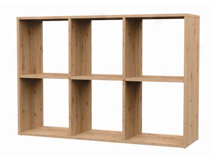 Regál Manja 2x3 dub artisan