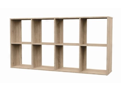 Regál Manja 2x4 dub sonoma