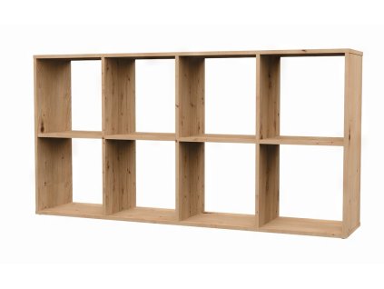 Regál Manja 2x4 dub artisan