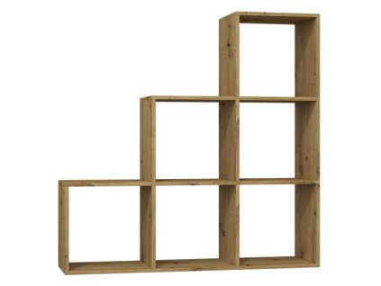 Regál Sven 3x3 dub artisan