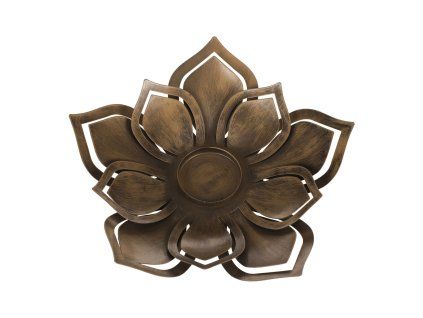 Svícen kovový. (Barva Měděná)