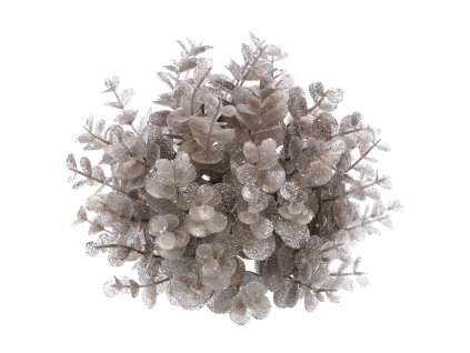 Eukalyptus - kulatý trs, pr. 20 cm, měděný se třpytkami (Barva Měděná)