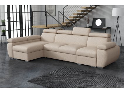 Sedací souprava Bodie L Aragon béžová