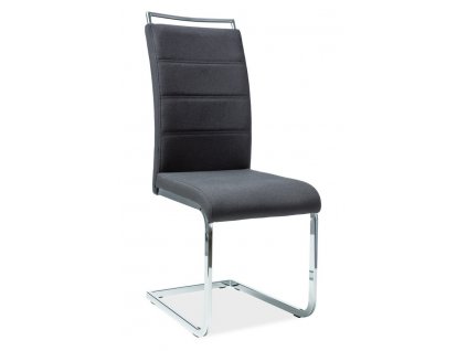 Jídelní čalouněná židle H-441 černá látka - výprodej