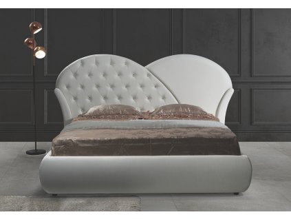 Čalouněná postel 160x200 CAMINI béžová