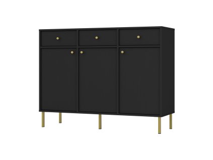 Komoda Tomila 827/2 černý grafit