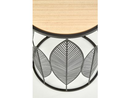 Konferenční stůl FOLLA (Varianta buk/černá)