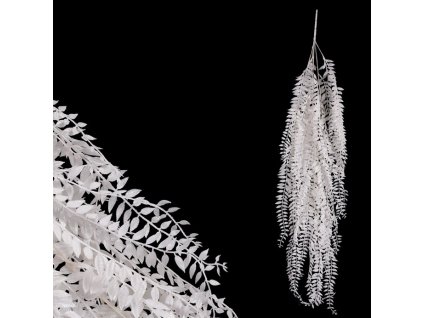 Sleziník - umělý převis, barva bílá se třpytkami (Barva Bílá)