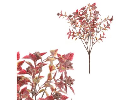 Borůvčí - umělý trs, barva červená (Barva Červená)