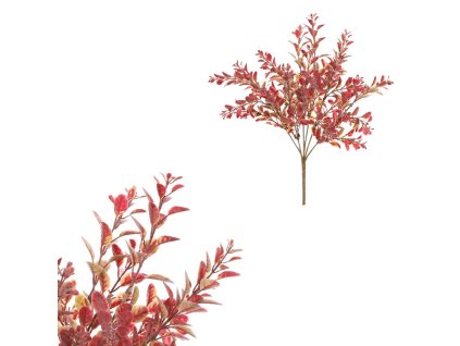 Borůvčí - umělý trs, barva červená (Barva Červená)