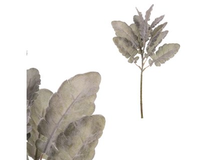 Listí senecio - umělý trs, barva zeleno-šedá (Barva Zelená)