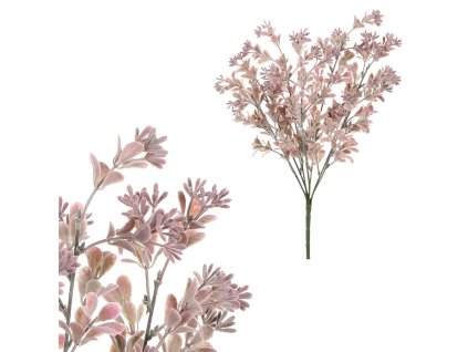 Zeleň kvetoucí - umělý trs, barva hnědá (Barva Hnědá)