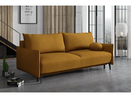 Pohovka Damira Velo hořčicová