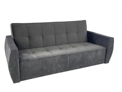 Pohovka Polly tmavě šedá