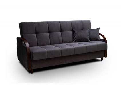 Pohovka Kornel tmavě šedá