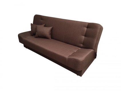 Pohovka Saša hnědá