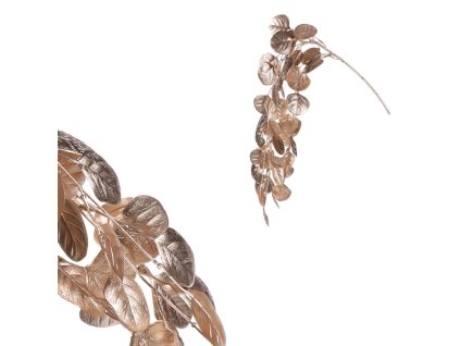 Eukalyptus - umělá převislá větev, barva měděná (Barva Měděná)