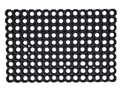 Venkovní čistící rohož guma Domino 22mm - na ven i na doma (Rozměry koberců 50x80)