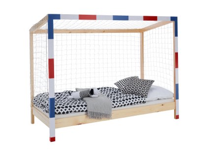 futal postel biela modra cervena 00