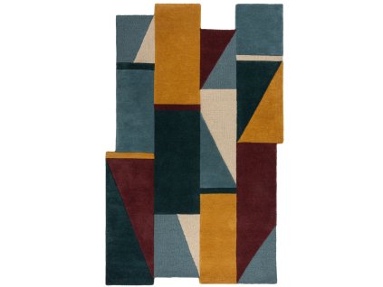 Ručně všívaný kusový koberec Abstract Shuffle Shaped Multi (Rozměry koberců 150x240)