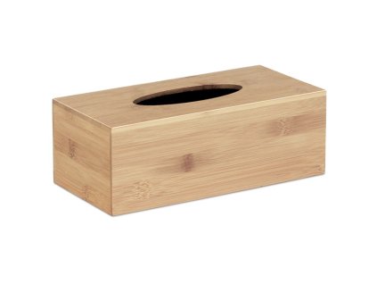 Box na papírové kapesníčky - bambusový, barva přírodní (Barva Přírodní)