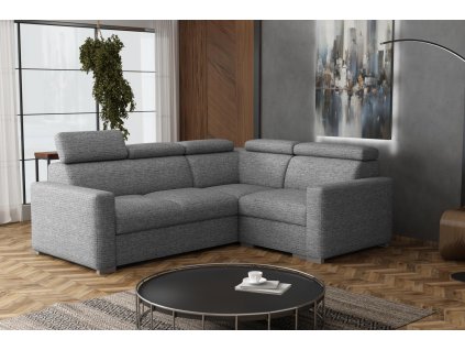 Sedací souprava Petrit III pravá Aragon šedá