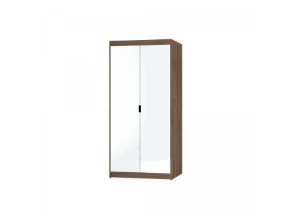 Skříň Enja 2D se zrcadlem dub lefkas