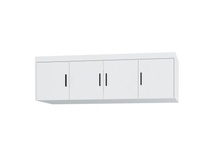 Nástavec na skříň Enja 4D bílá