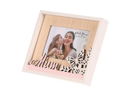 Fotorámeček - pro rozměr 15 x 10 cm, MDF, pro maminku (Barva Hnědá)
