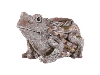 Žába - obal na květiny, magnesium, barva šedá (Barva Šedá)