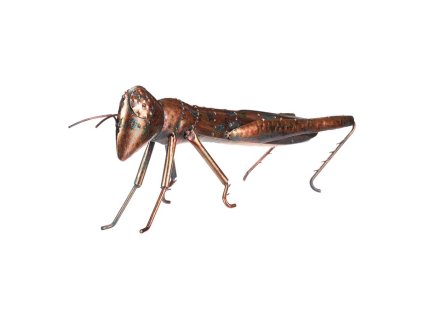 Kobylka - kovová zahradní dekorace (Barva Měděná)