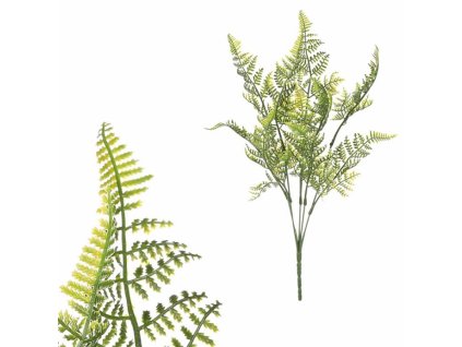 Kapradí - umělý trs, barva zelená (Barva Zelená)