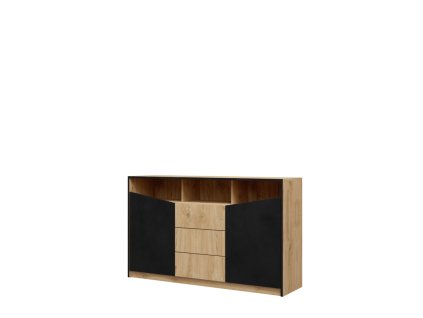 Komoda Asim R3 dub/černá
