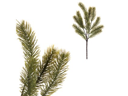 Smrk - umělá větev, světle zelená (Barva Zelená)