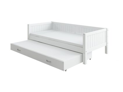 Postel s přistýlkou Romantic 446 bílá